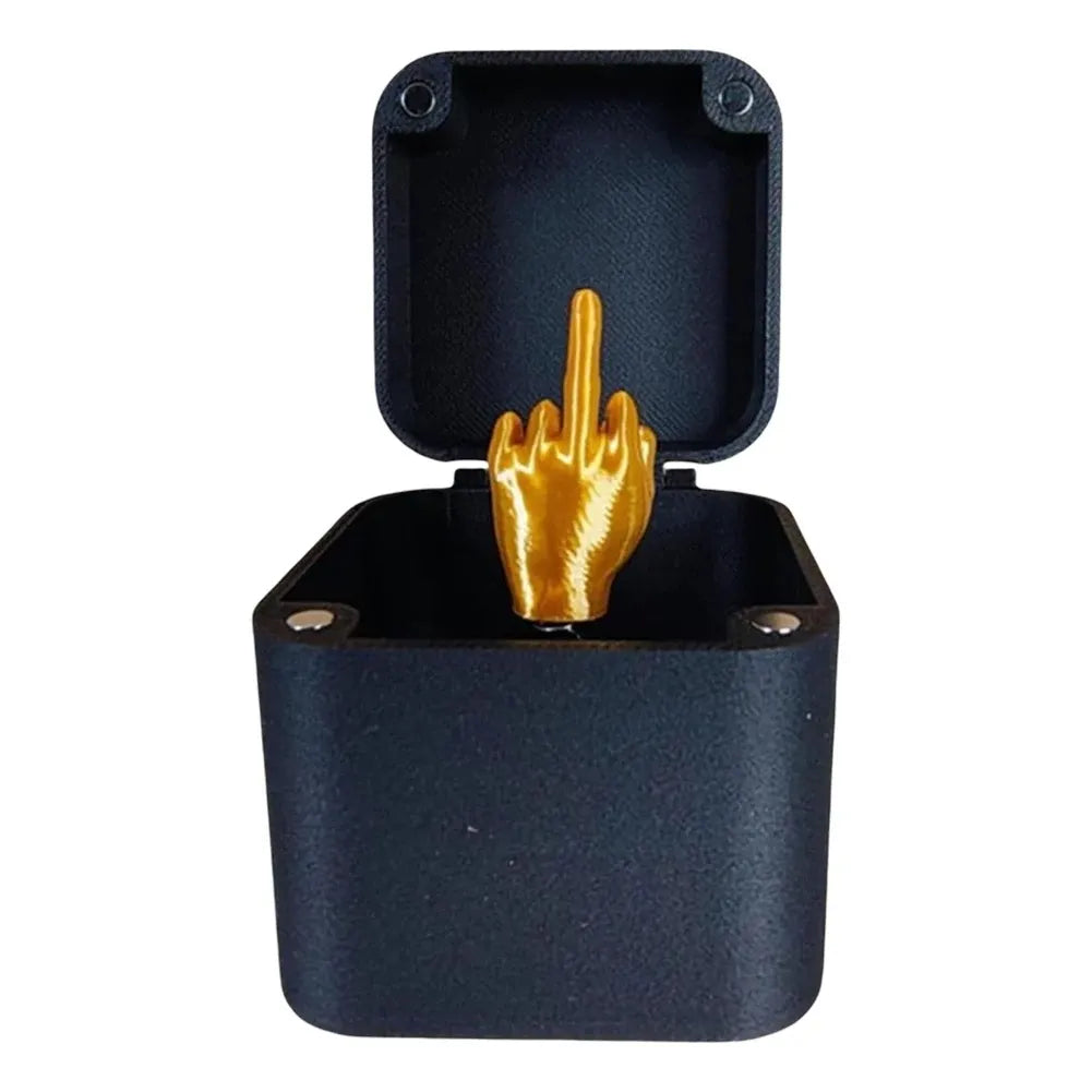 Middle Finger Prank Gift Box - Surprise Pop-Up Gag Gift