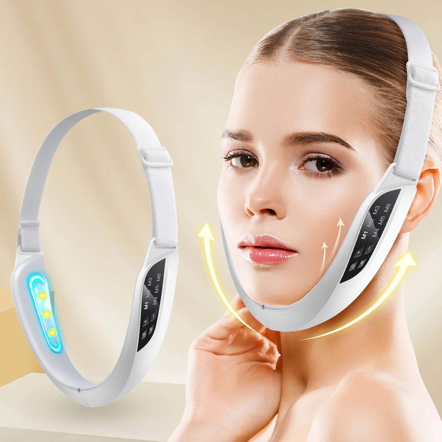 EMS V-Face Lifting Device – Microcurrent Facial Firming Massager