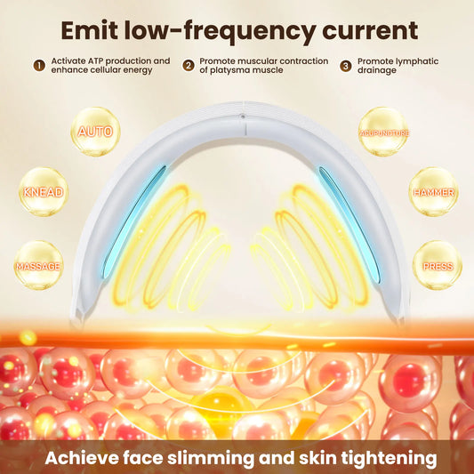 EMS V-Face Lifting Device – Microcurrent Facial Firming Massager