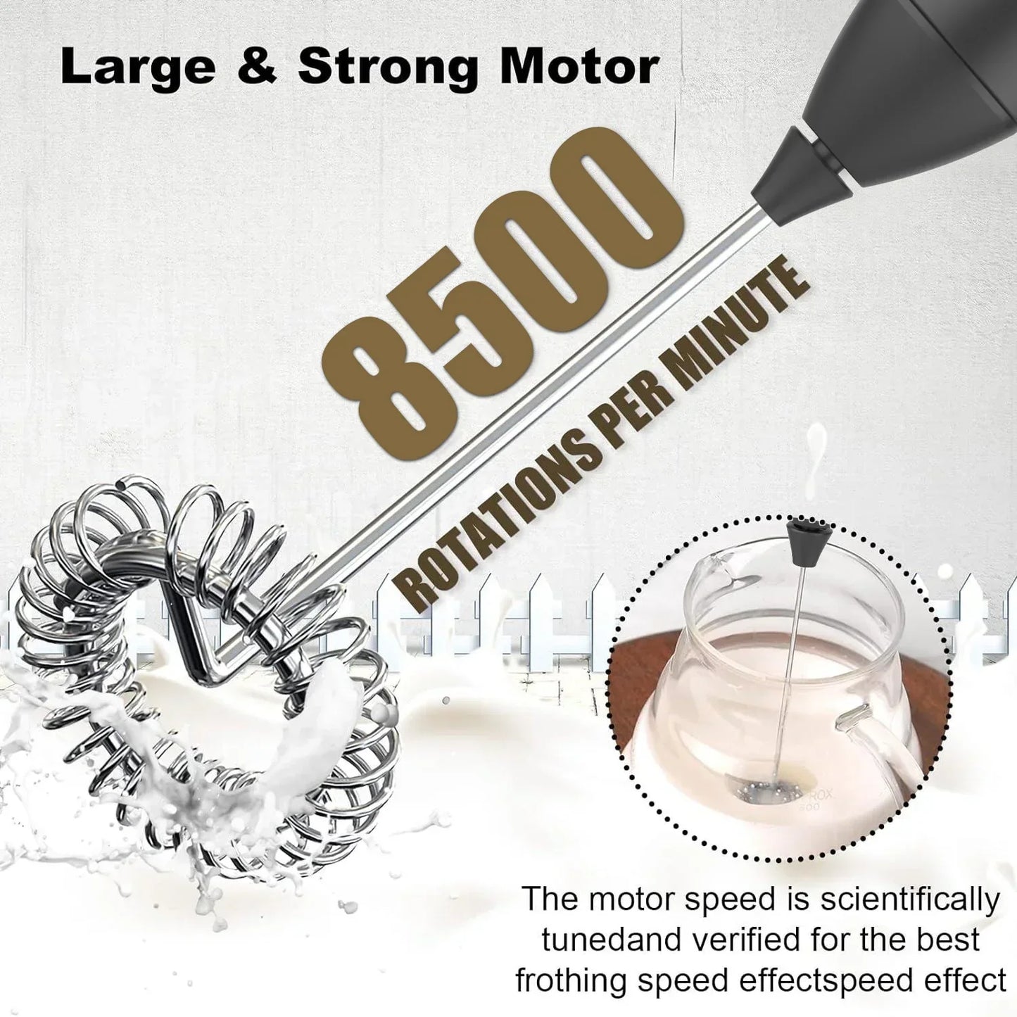 MINI USB Rechargeable Milk Frother