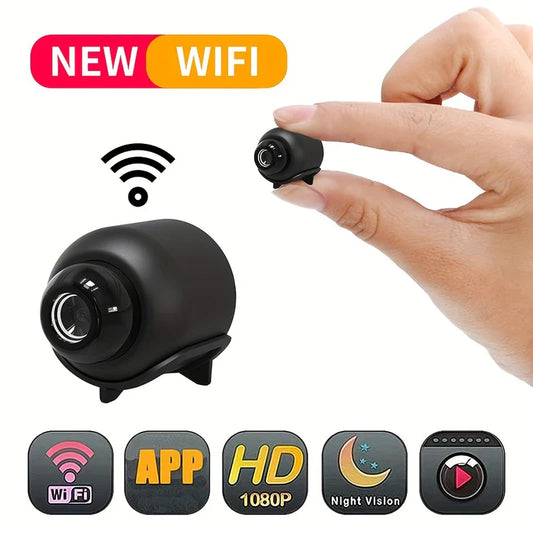 1080P Mini WiFi Indoor Security Camera – Baby Monitor with Night Vision