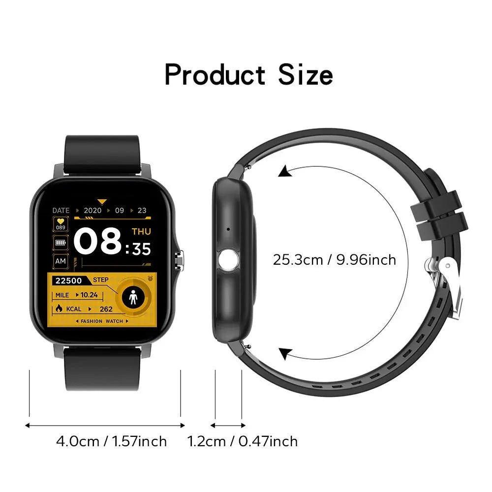 2025 Bluetooth Smartwatch – HD Screen & Health Monitoring