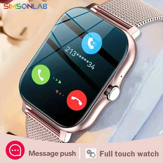 2025 Bluetooth Smartwatch – HD Screen & Health Monitoring