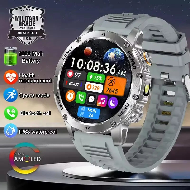 T-Rex 3 Military Smartwatch – 1000mAh, AMOLED, GPS, Waterproof