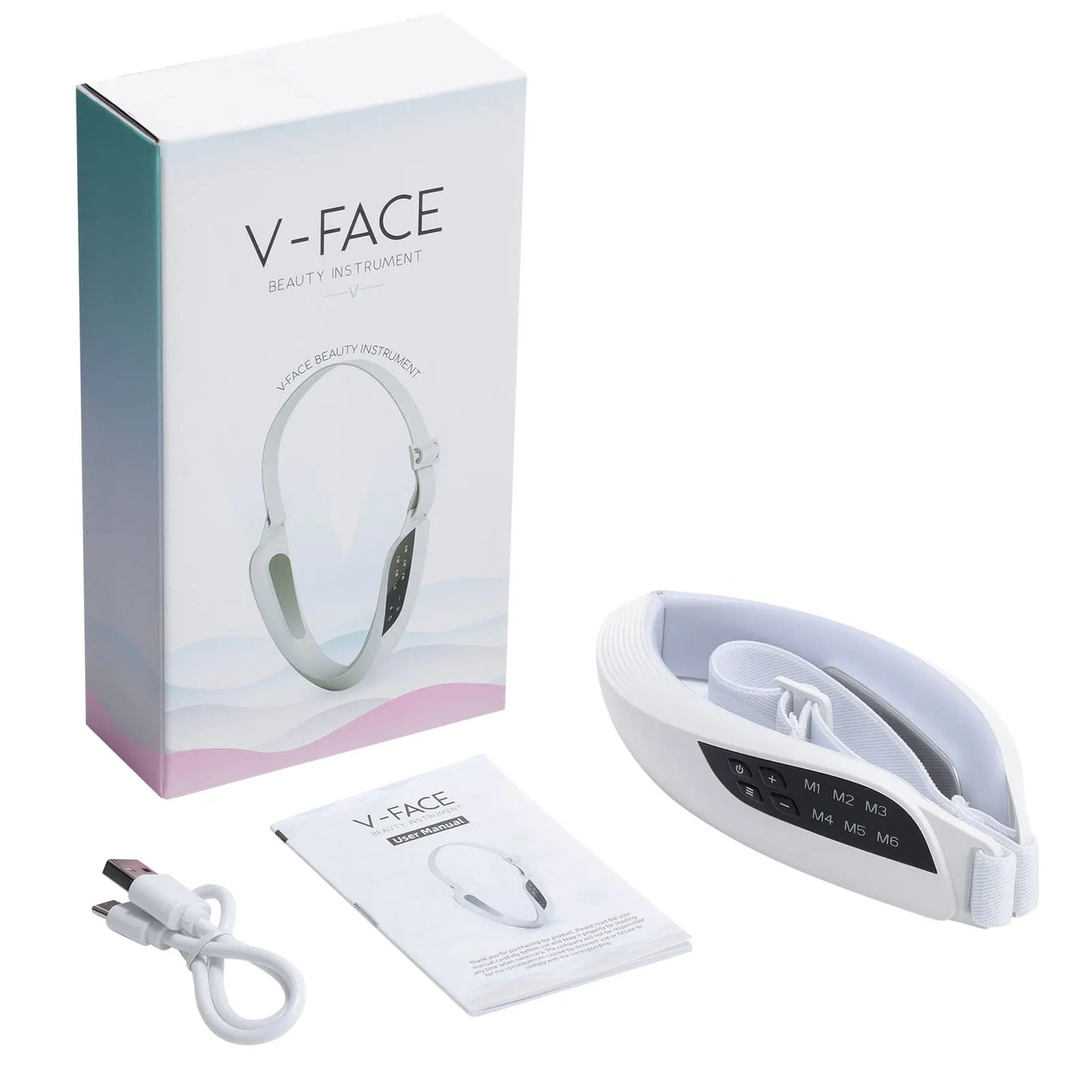 EMS V-Face Lifting Device – Microcurrent Facial Firming Massager