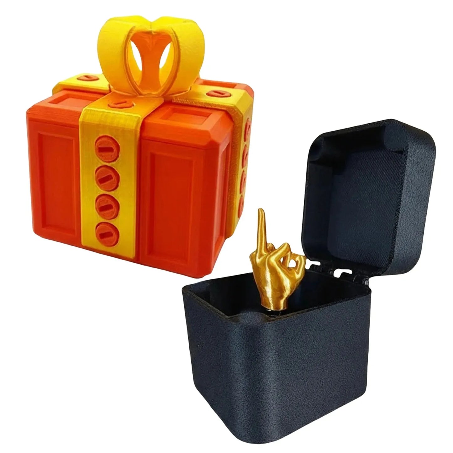 Middle Finger Prank Gift Box - Surprise Pop-Up Gag Gift